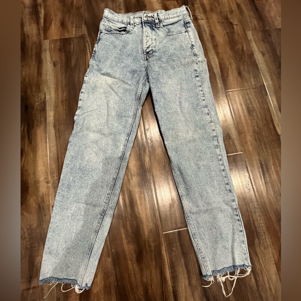 Old Navy Light Blue Straight Leg Jeans